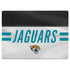 NFL Jacksonville Jaguars White Striped Surface Laptop 2 Skin
